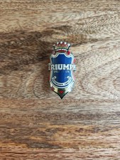 Triumph Bicycle Head Badge. Nottingham 1960s 3 Speed CTC