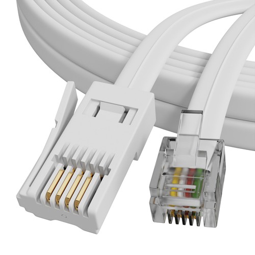 Connectingu white wire rj11 - 4,