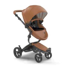 Mima Xari Pram Pushchair BLACK/TAN Extras, Changing Bag, Rain Cover, Winter Muff
