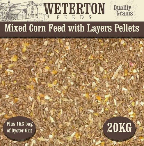 20kg mixed corn with layers - corn,