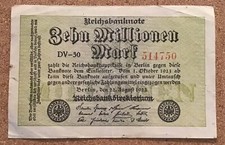 Germany Banknote. 10 Million