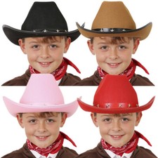 CHILDS STUDDED COWBOY HAT WILD