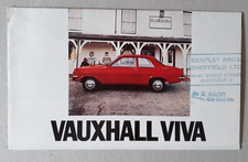 Vauxhall Viva Brochure c.1971