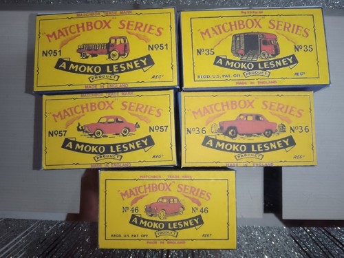 Matchbox no35 51 57 - matchbox, no35-36-46-51-57