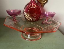 Vintage Depression Glass Pink