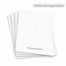 Biodegradable Rectangle Labels