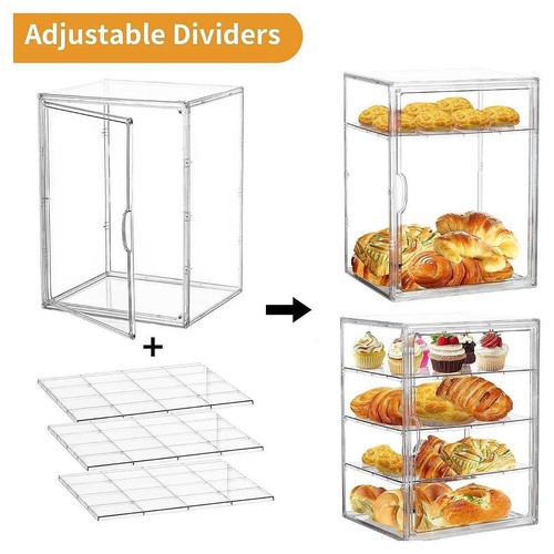 Bakery pastry display case - pastry,