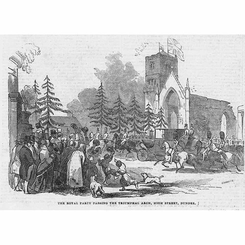 Dundee queen victoria passing - queen,