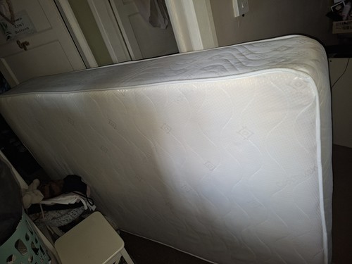 Small double sprung mattress - small,