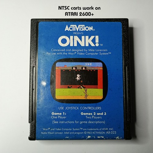 Oink atari 2600 - atari, 2600/7800/2600+