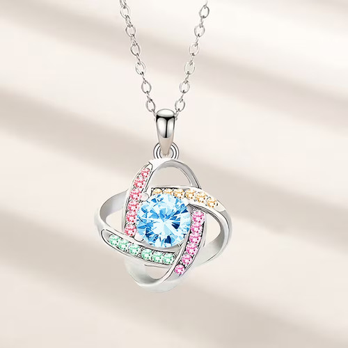 Infinity knot crystal - infinity,