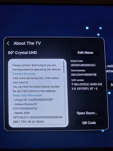 Samsung 50in crystal uhd - samsung, 4k