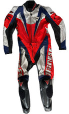 Dainese 2 piece Motorcycle Motorbike Racing Leathers UK 40 (Size 50) Union Jack