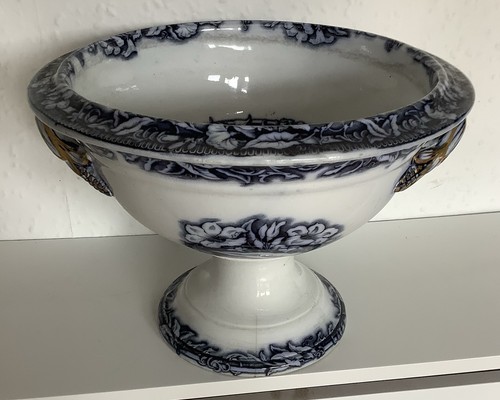 Vintage blue white - vintage, porcelain