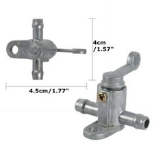 For ATV Motorcycle Dirt Bike 8mm Inline Fuel Tank Tap On/Off Petcock Switch
