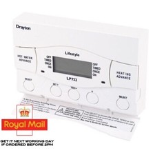 DRAYTON LP722 LIFESTYLE 2 CHANNEL 7 DAY BRITISH GAS UP1 PROGRAMMER 25476 ACL