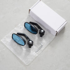 2X7/8'' 22MM UNIVERSAL MOTORCYCLE MOTORBIKE REARVIEW HANDLE BAR END SIDE MIRROR