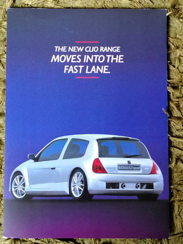 1998 new renault - 1998, range