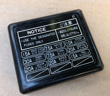 TOYOTA MR2 MK2 SW20 INTERIOR FUSE BOX COVER - TYPE D