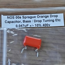NOS 00s Sprague Orange Drop