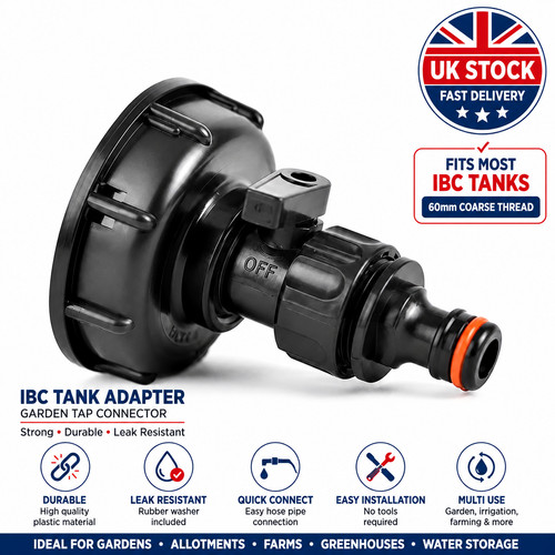 Ibc tank adaptor connector - ibc,