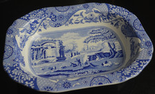 Spode Blue Italian octagonal