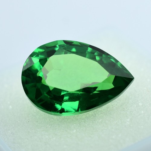 Natural tsavorite garnet - garnet, pear
