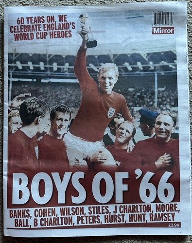 Boys years on from - ‘66, 60