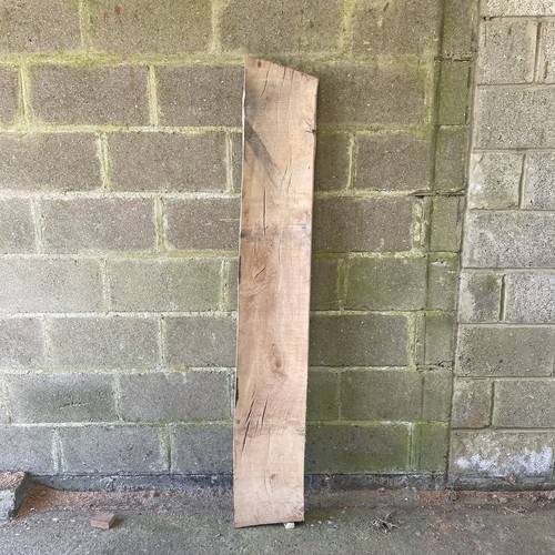 English oak air - dried, slab