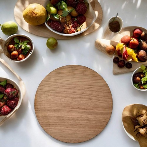 Round placemats coasters - round,