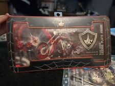 Black Widow License Plate Frame Cover Paul Jr. Designs PJD #804949 NEW