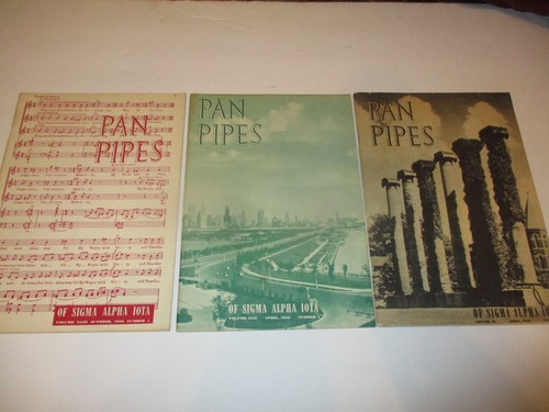 Pan pipes sigma alpha iota - pipes,