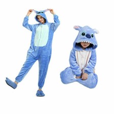Adult/Kids Pajama Blue Stitch