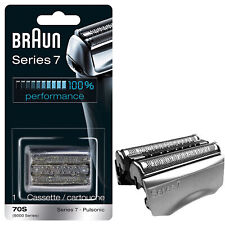 70S Series 7 Replacement Head for Braun Electric Foil，1 count /pack, Sliver, New