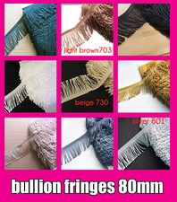 80mm Bullion Fringing Trim