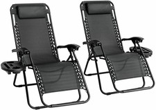 2 X RECLINING SUN LOUNGER