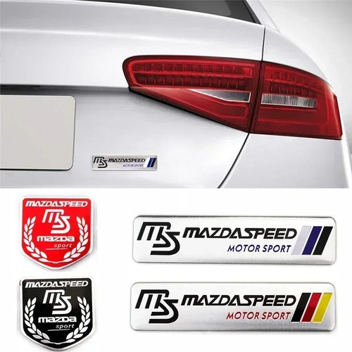 Aluminum badge decal for mazda - badge,