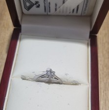 Platinum Diamond solitaire
