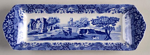 Spode blue italian - blue, 9"