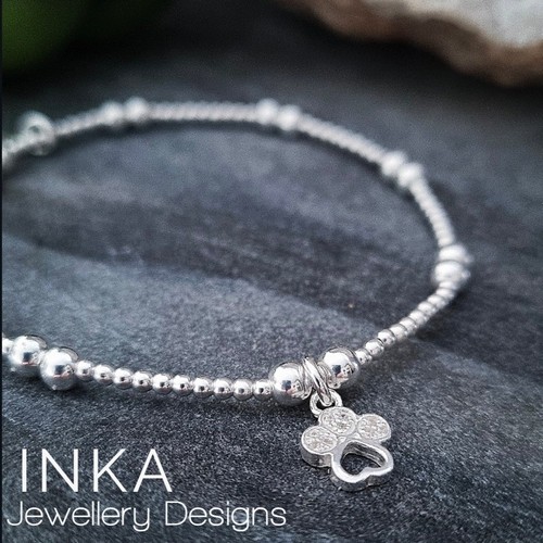 Sterling silver 925 stretch - silver,
