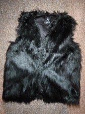 Primark Black Faux Fur Fluffy