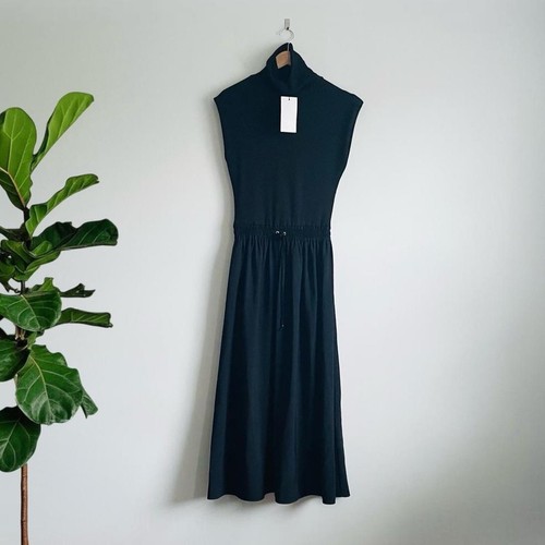 Zara black long dress - zara, with