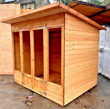 Pinelap Summer house pent roof out house (factory seconds) garden room 12mm T&G