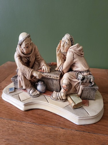 Naturecraft ornament monks - naturecraft,