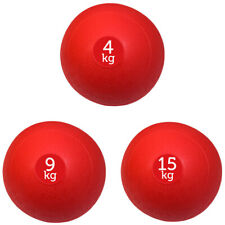 FXR Sports Red No Bounce Medicine Slam Ball Set 4kg, 9kg & 15kg