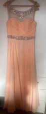 Prom Dress Maxi Peach