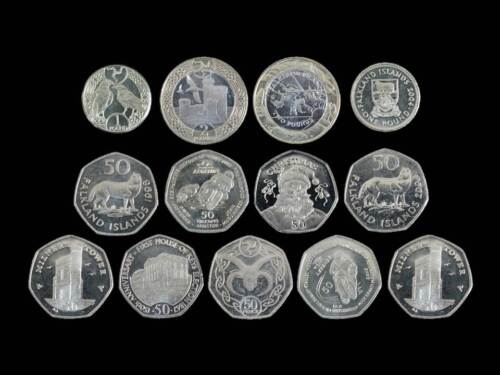 Territories uncirculated coins - uncirculated,