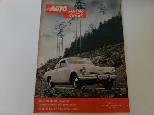 Auto motor sport 1954 - motor,