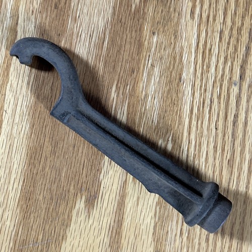 Antique hydrant wrench iron - hydrant,