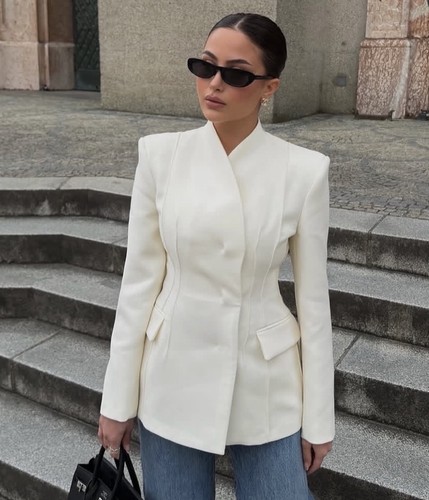 Zara new woman tailored blazer - new,